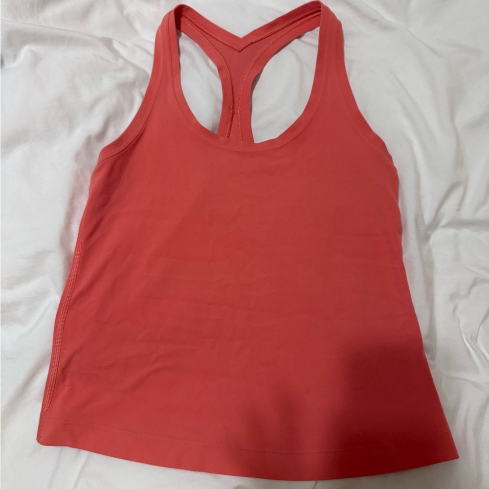 Lululemon cropped nulu tank
